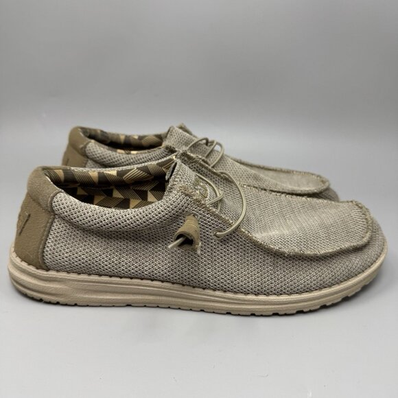 Hey Dude Wally Sox Sand Sneakers Shoes Men\'s Sizes 10 Loafers main image 4